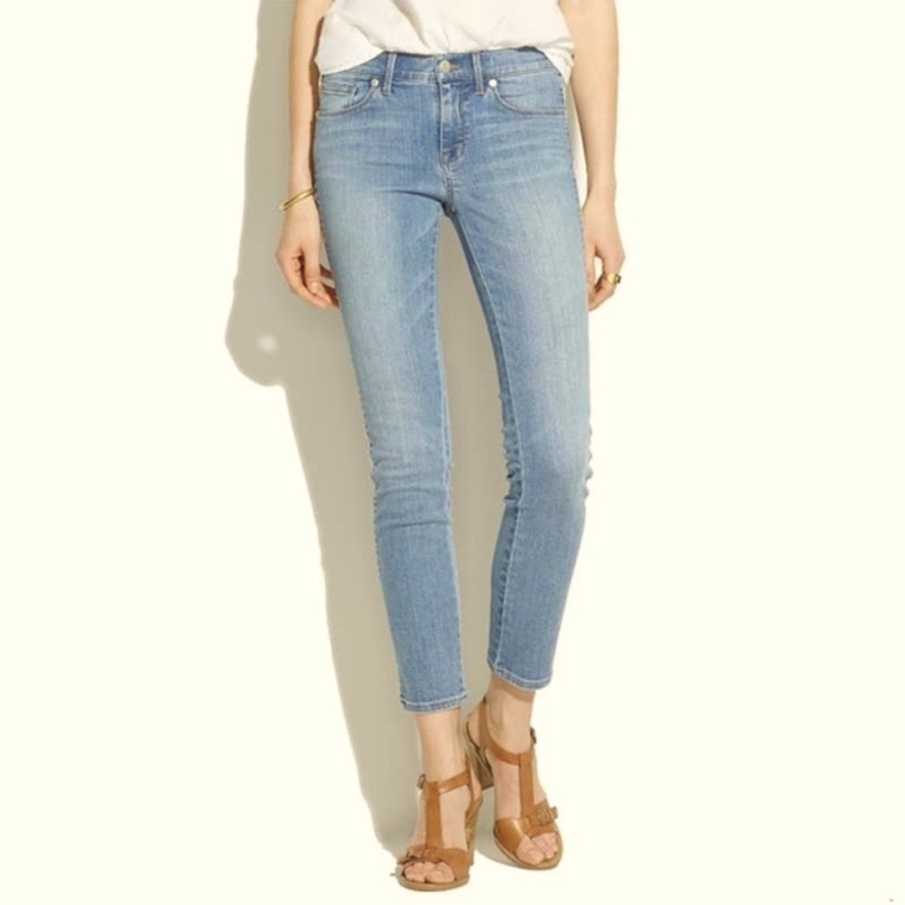 Madewell Piper Side Skinny Skinny Ankle Jeans Size 24 26” inseam
